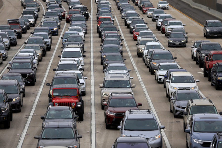 Heavy Traffic Causes Delays