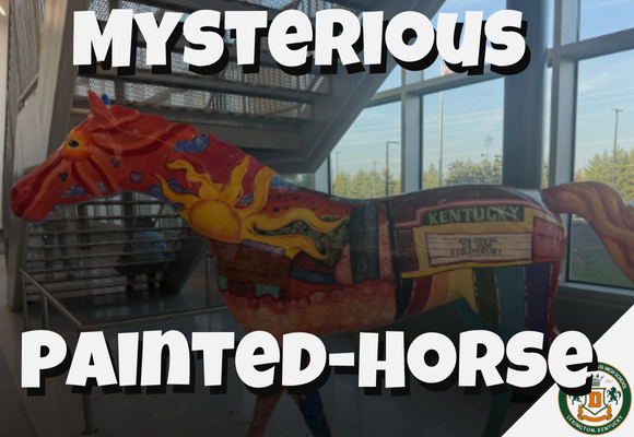 What’s the deal with the Mystery of Lexington’s Art Horses?